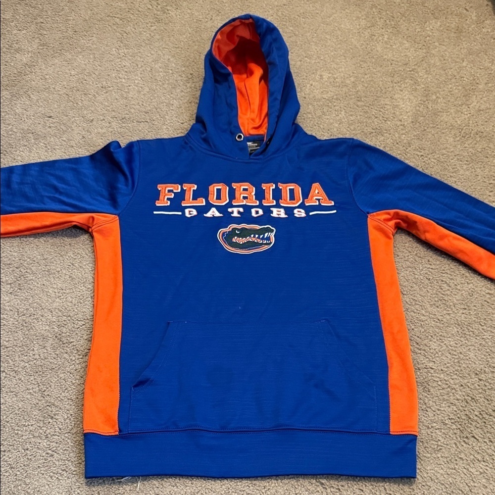 Colosseum Florida Gators Blue and Orange Hoodie